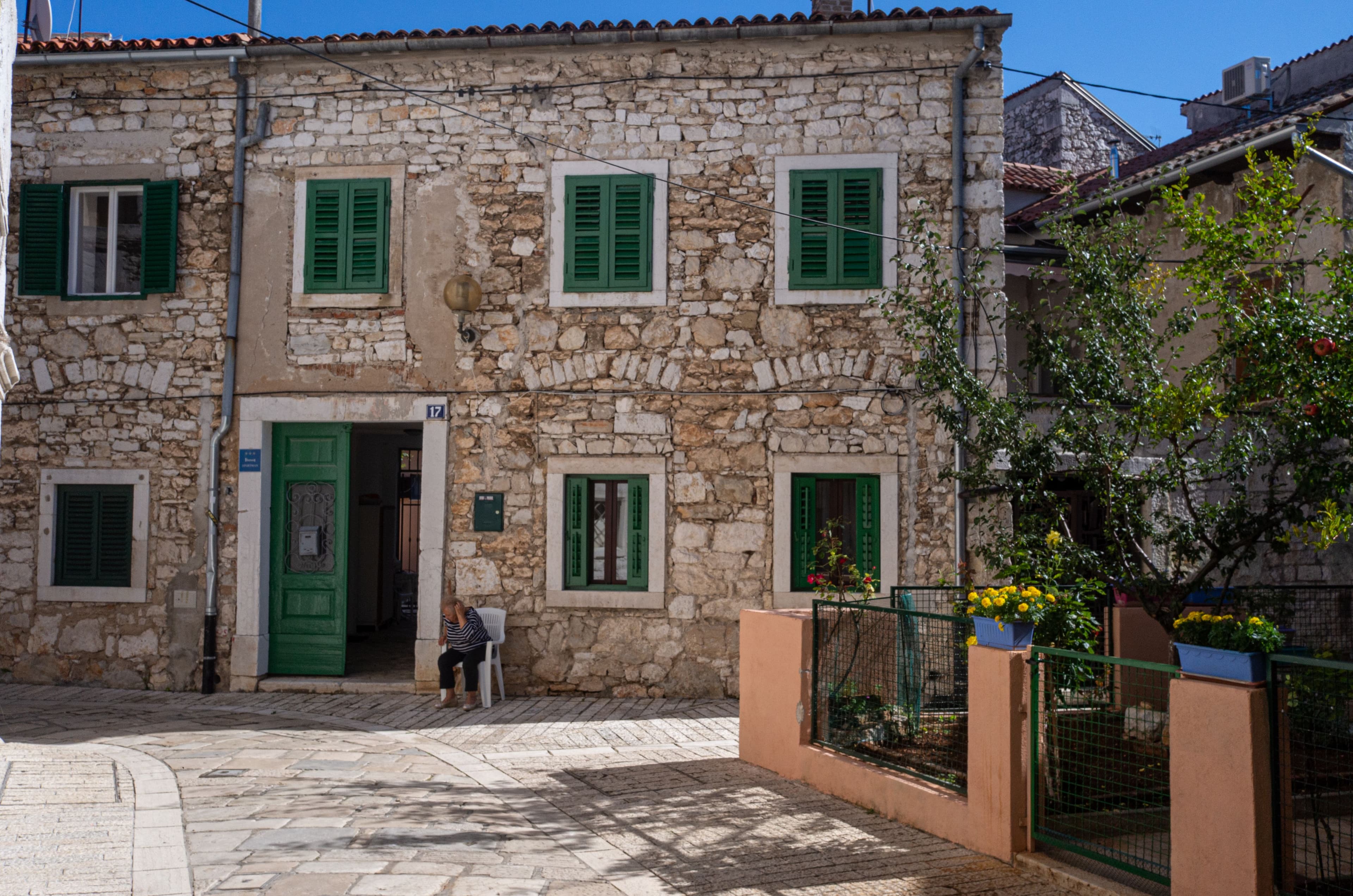 Traditional Dalmatian stone village